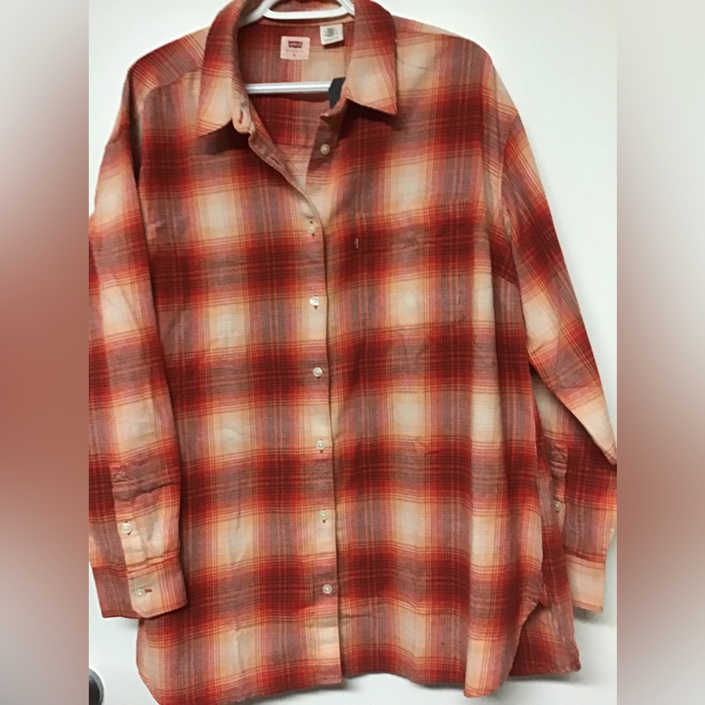 Levi’s Classic plaid shirt NWT size 1X